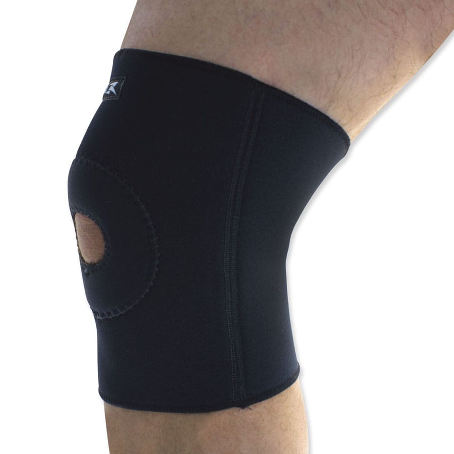 Joelheira Com Suporte Para Rótula  P  Preto