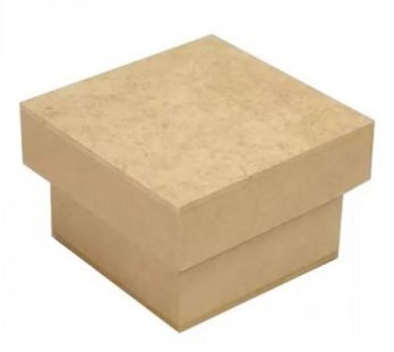 Caixa 5X5X5 Mdf - Lembrança Casamento - Kit Com 10