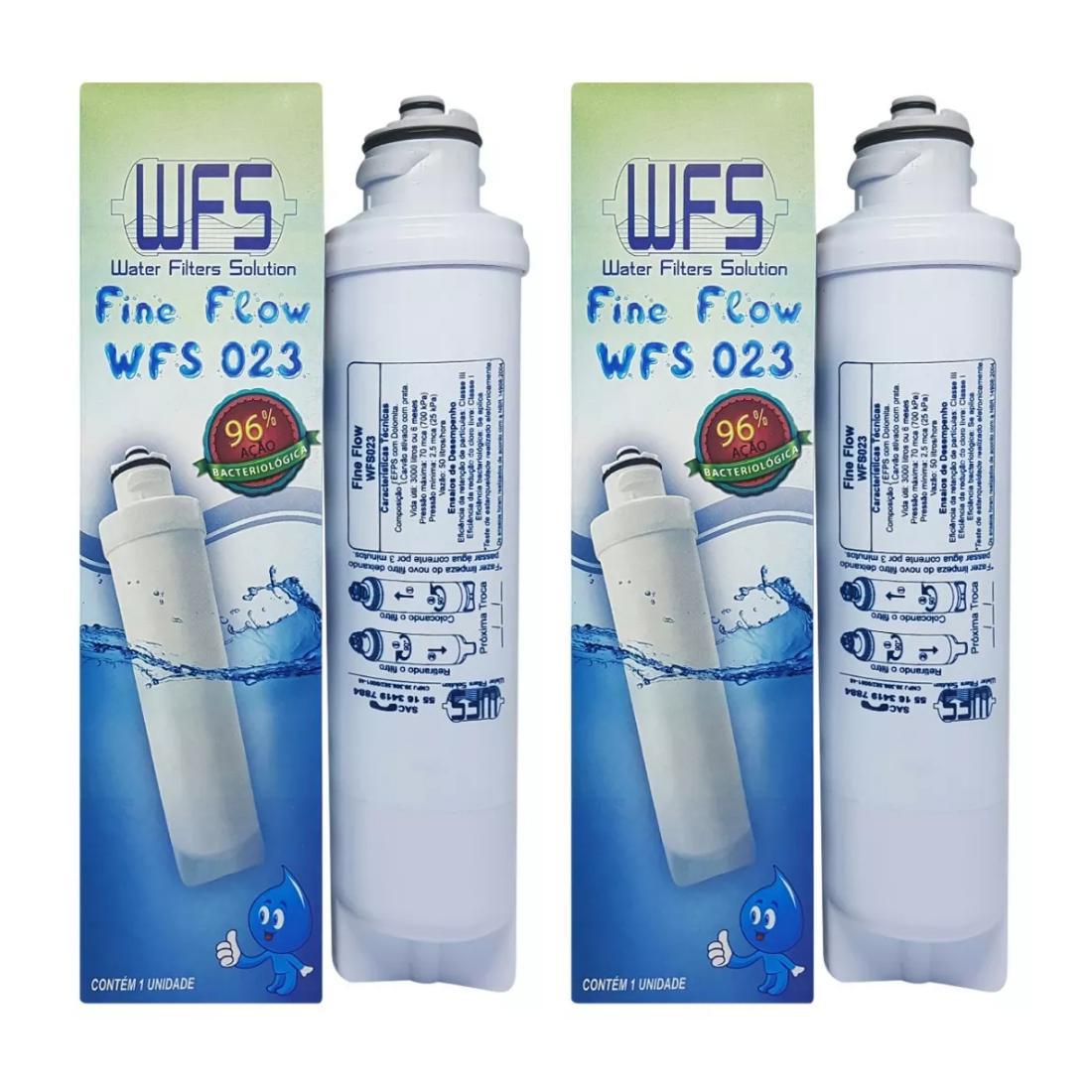 Kit 2 Filtro Refil Para Purificador De Água Electrolux - Modelos Pe 11 - Pa 21 - Pa 26 - Pa 31